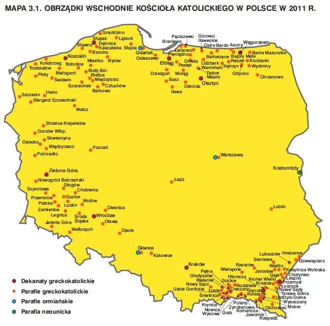 Gdzie jest najwięcej kościołów w Polsce? Odkryj zaskakujące regiony