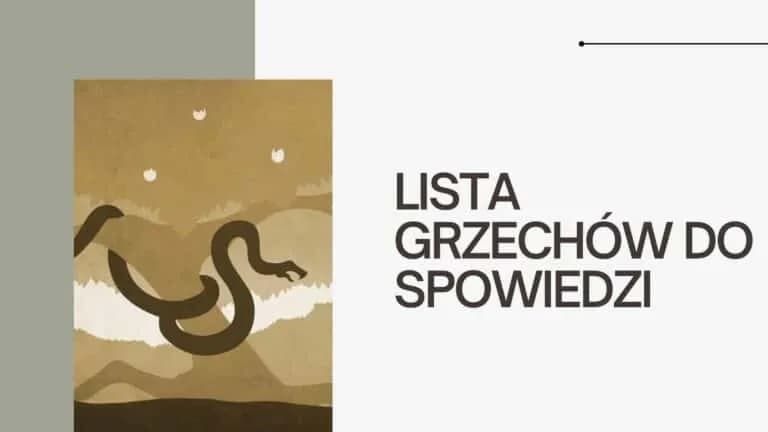 Jakie grzechy na spowiedzi? Poznaj najważniejsze przewinienia do wyznania